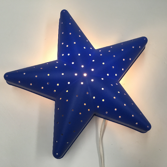 LAMP, Novelty Light - Blue Star
